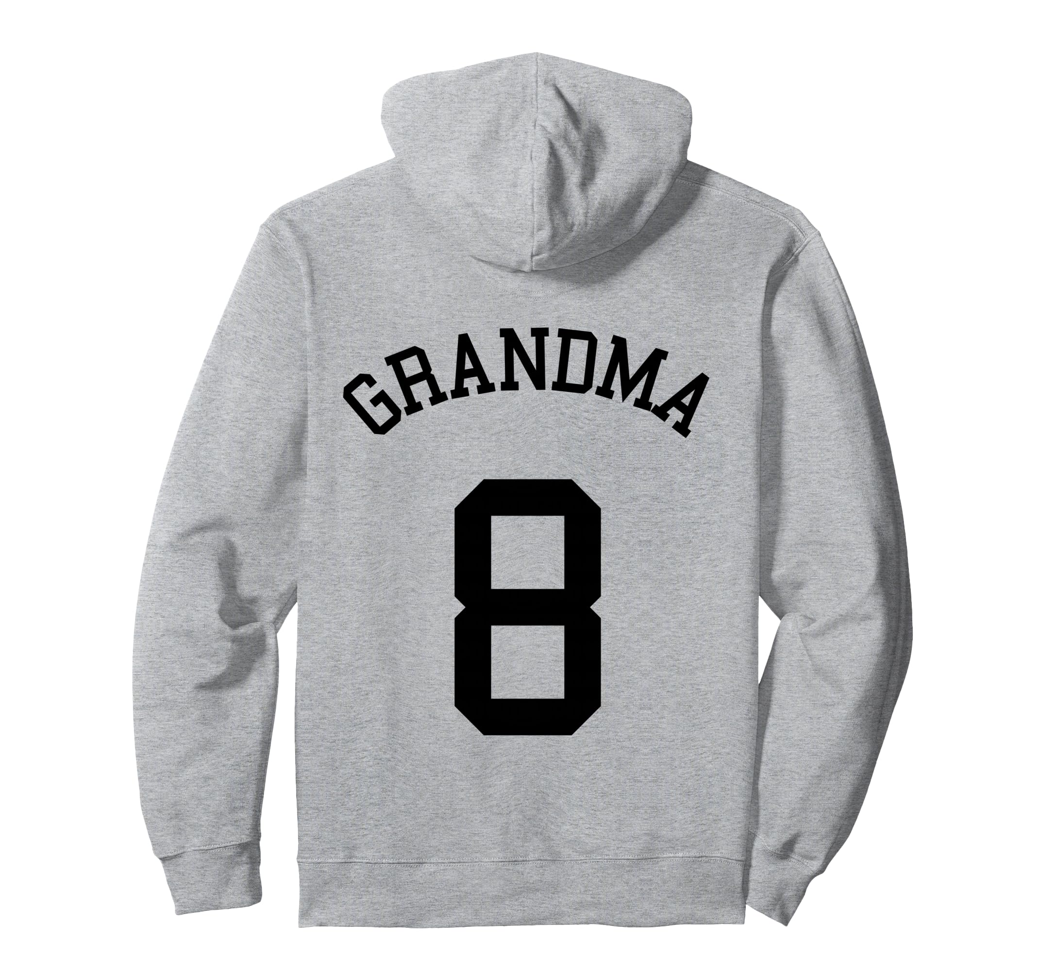 Grandma 8 Football Nan Soccer Team Hoodie - Trendy Graphic Unisex - T-Shirt, Sweatshirt, Hoodie