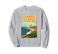 Channel Islands California Wpa National Sweatshirt - Graphic Print Unisex - T-Shirt, Sweatshirt, Hoodie