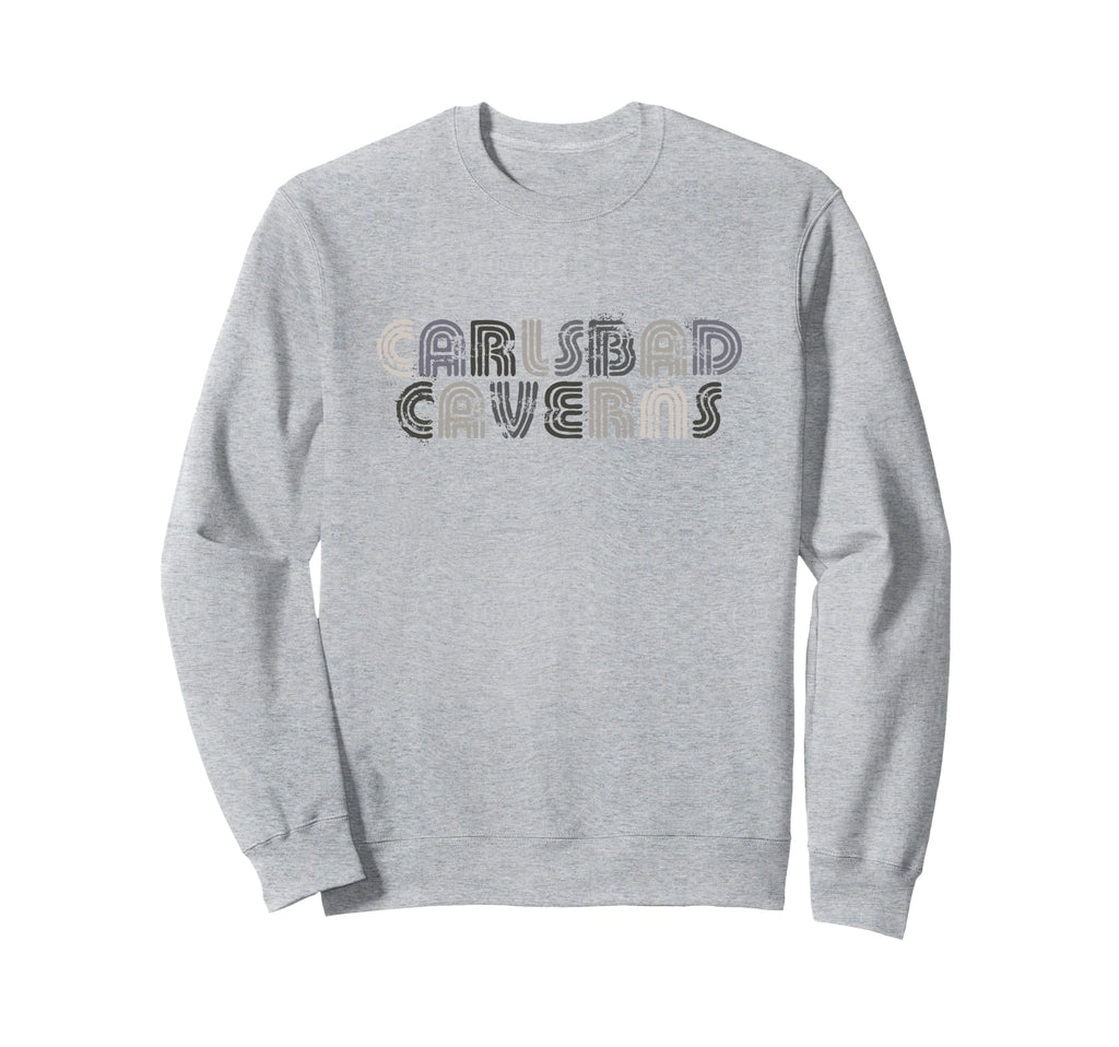 Carlsbad Caverns National Park 70S Sweatshirt - Graphic Print for Adults - T-Shirt, Sweatshirt, Hoodie