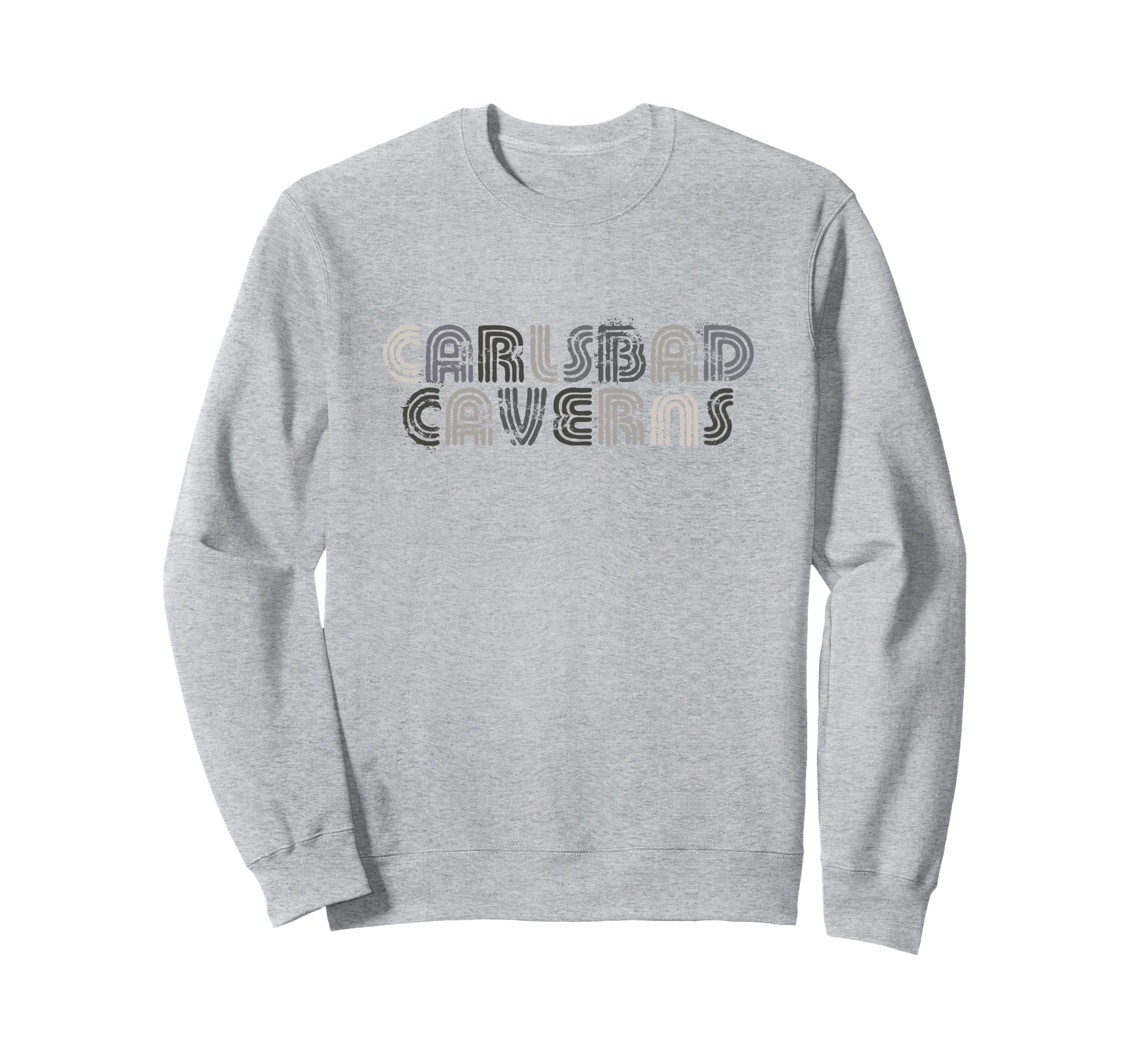 Carlsbad Caverns National Park 70S Sweatshirt - Graphic Print for Adults - T-Shirt, Sweatshirt, Hoodie