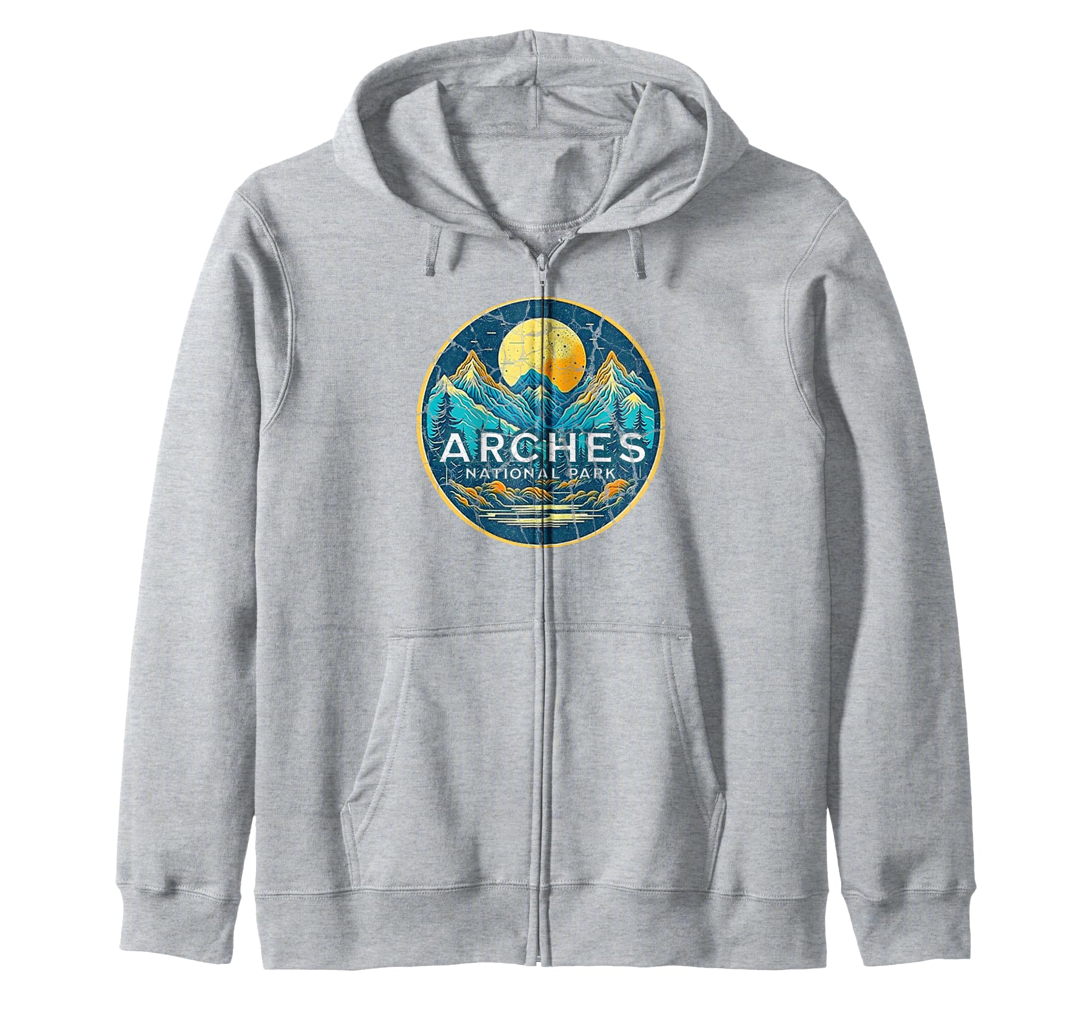Arches National Park Utah Usa Outdoor Hoodie - Minimalist Print Men Women - T-Shirt, Sweatshirt, Hoodie