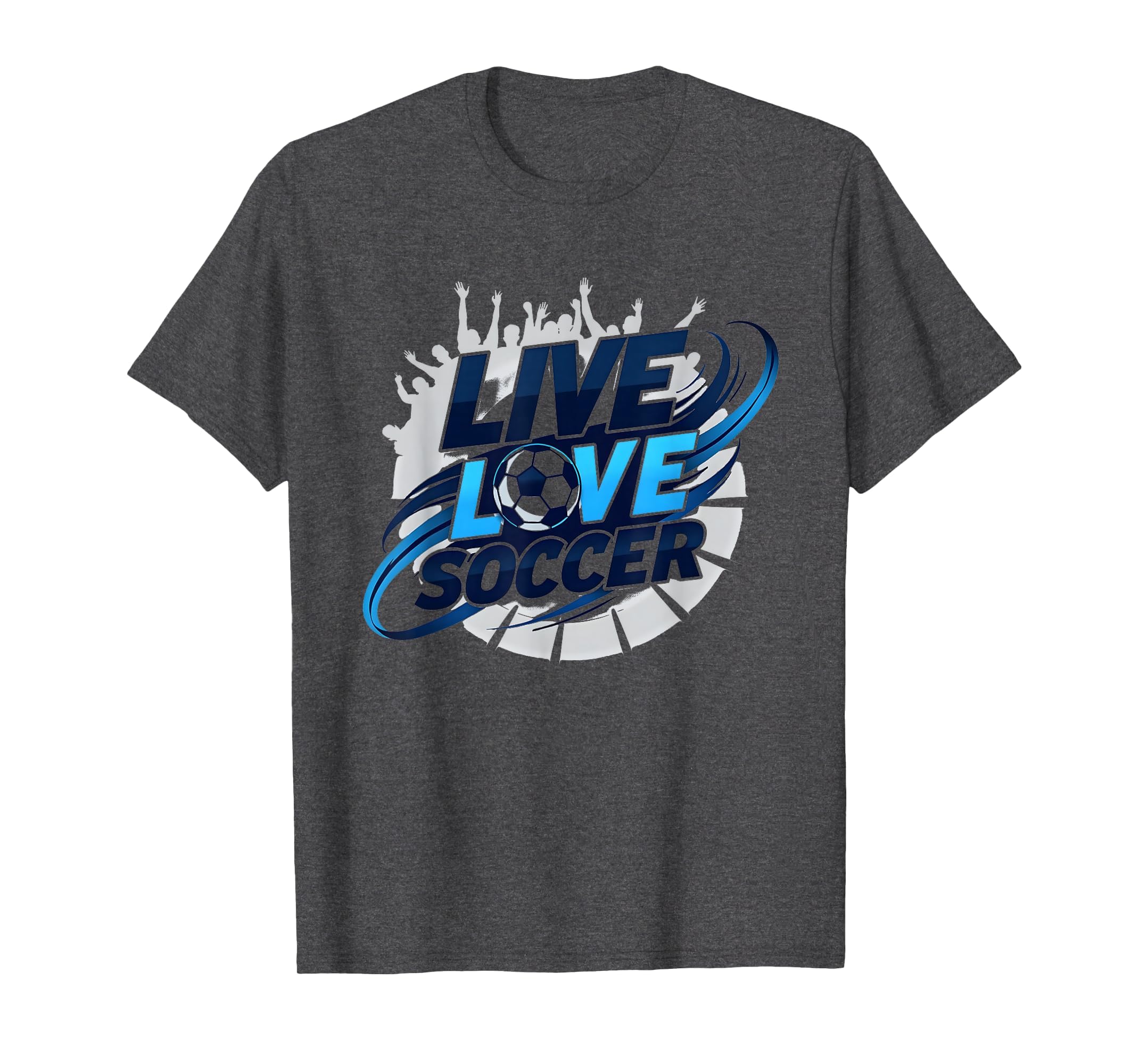 Soccer Mom Live Love Soccer Sweatshirt - Fun Novelty Design Men Women - T-Shirt, Sweatshirt, Hoodie