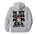 My Senior Soccer Mom Era Groovy Senior Mom Hoodie - Trendy Graphic Unisex - T-Shirt, Sweatshirt, Hoodie
