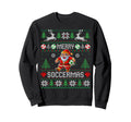 Soccer Merry Soccermas Ugly Santa Funny Sweatshirt - Trendy Graphic Unisex - T-Shirt, Sweatshirt, Hoodie