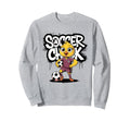 Soccer Chick Soccer Player Soccer Sweatshirt - Custom Art Print Men Women - T-Shirt, Sweatshirt, Hoodie