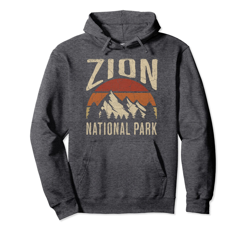 Zion National Park Utah Nature Hiking Hoodie - Graphic Print Unisex - T-Shirt, Sweatshirt, Hoodie