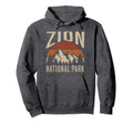 Zion National Park Utah Nature Hiking Hoodie - Graphic Print Unisex - T-Shirt, Sweatshirt, Hoodie