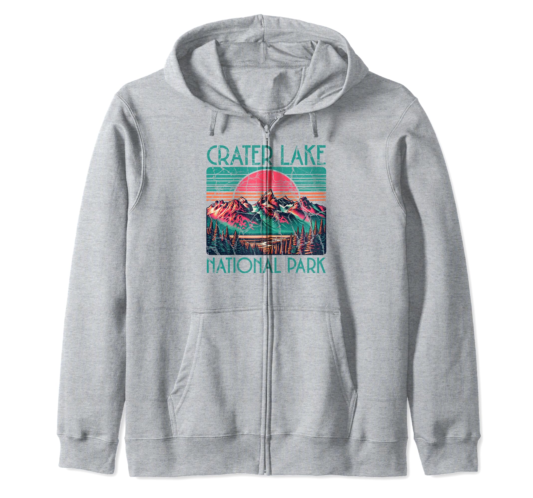 Crater Lake National Park Oregon Usa Hoodie - Minimalist Print Unisex - T-Shirt, Sweatshirt, Hoodie