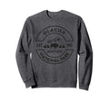 Glacier National Park Montana Bison Sweatshirt - Fun Novelty Design Unisex - T-Shirt, Sweatshirt, Hoodie