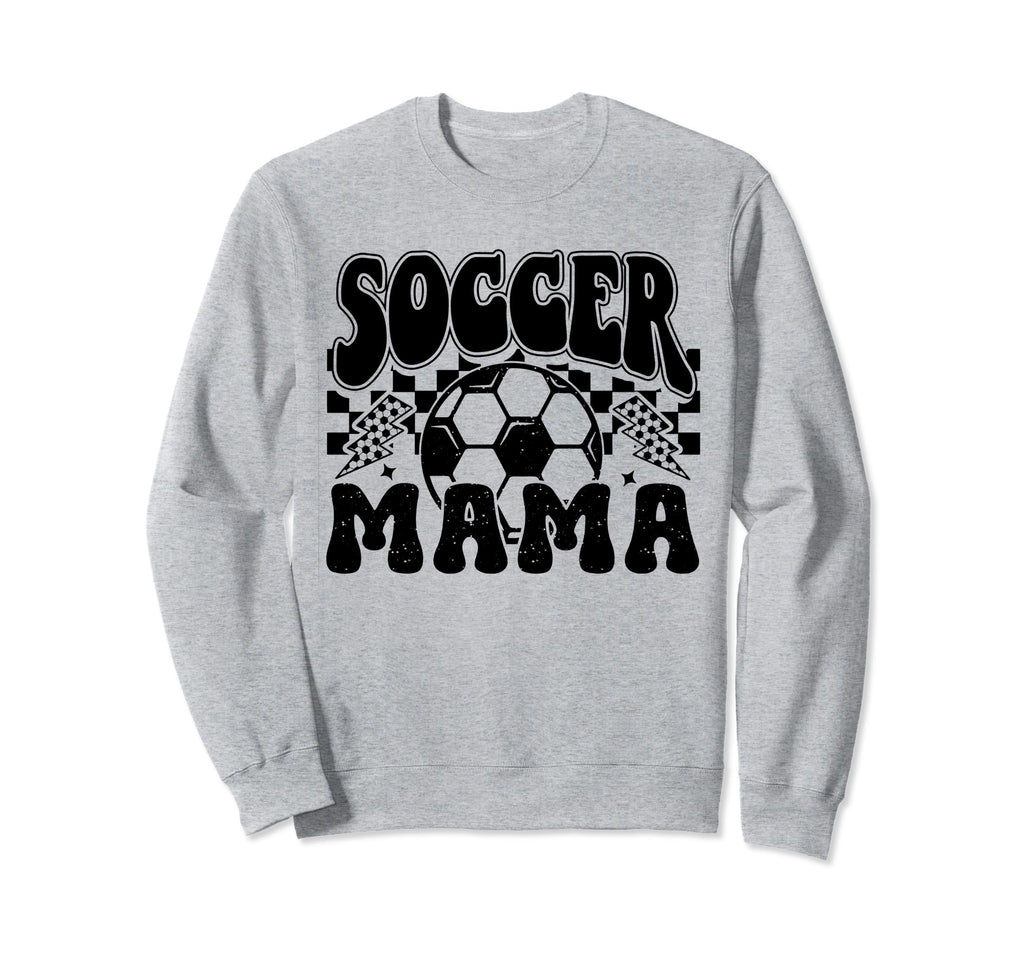 Soccer Mama Sports Soccer Mom Sweatshirt - Aesthetic Graphic Unisex - T-Shirt, Sweatshirt, Hoodie