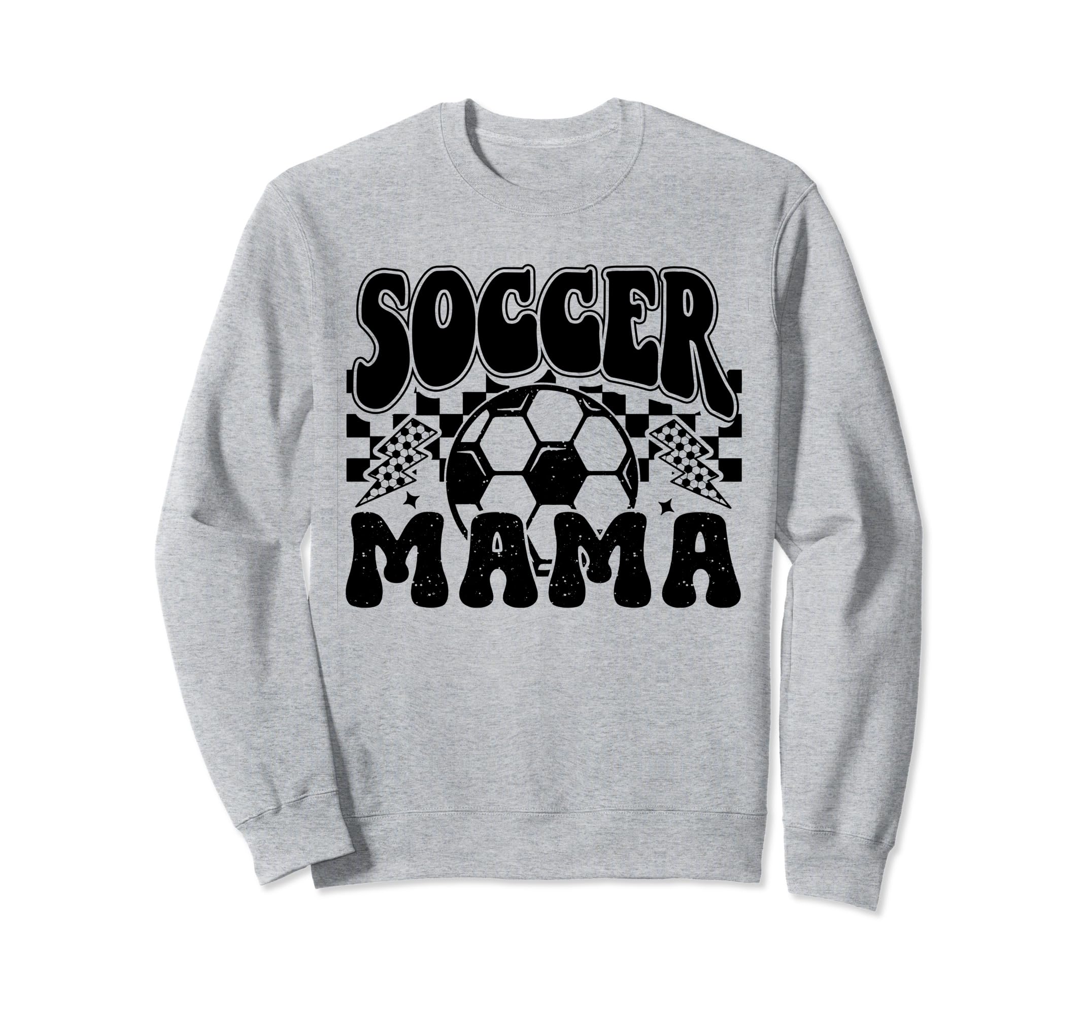 Soccer Mama Sports Soccer Mom Sweatshirt - Aesthetic Graphic Unisex - T-Shirt, Sweatshirt, Hoodie