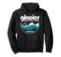 Glacier National Park Montana Mountains Hoodie - Trendy Graphic Men Women - T-Shirt, Sweatshirt, Hoodie