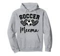 Soccer Meema Matching Family Soccer Hoodie - Casual Everyday Wear Men Women - T-Shirt, Sweatshirt, Hoodie