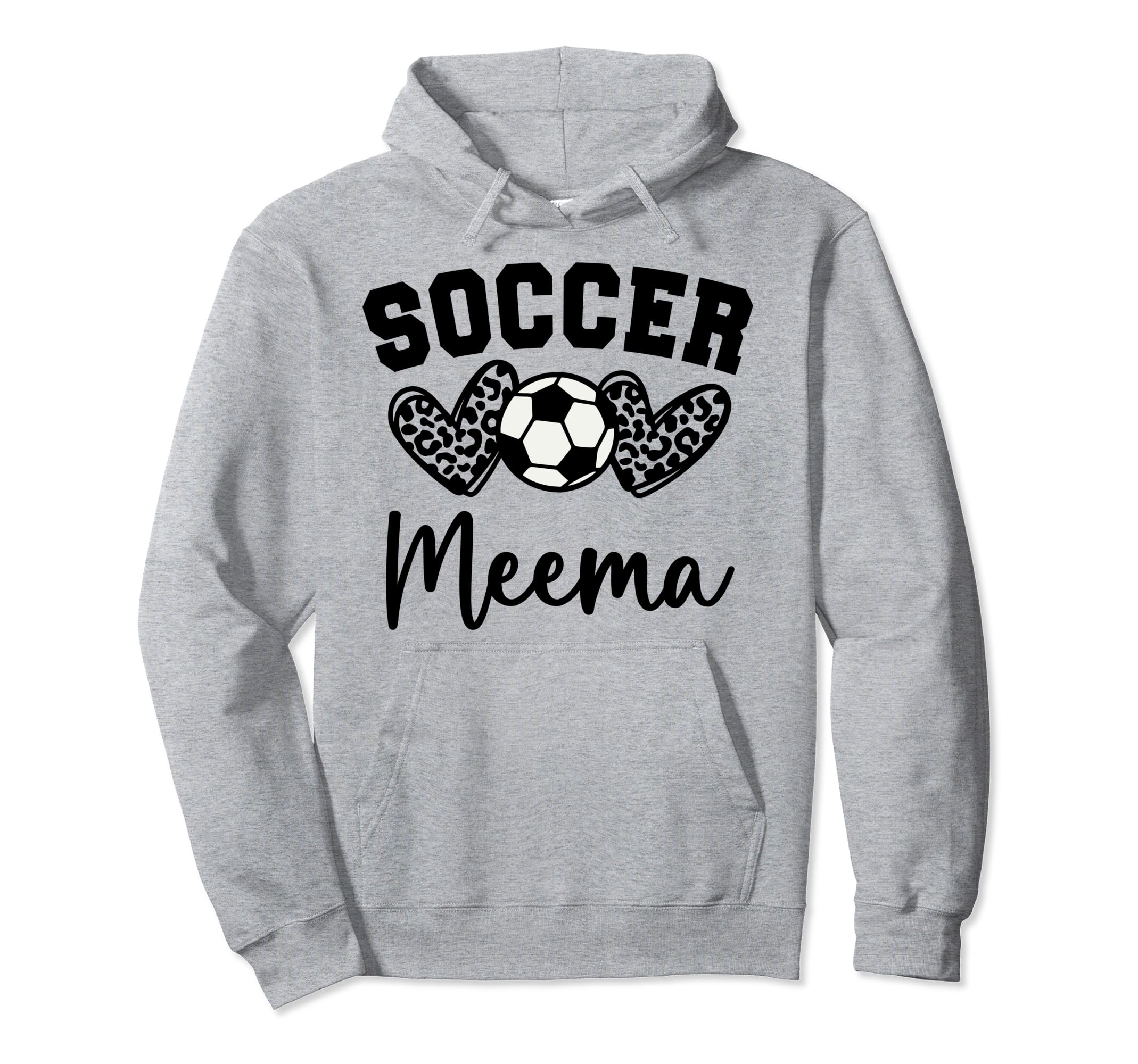 Soccer Meema Matching Family Soccer Hoodie - Casual Everyday Wear Men Women - T-Shirt, Sweatshirt, Hoodie