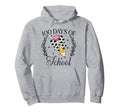 100 Days School Soccer Coquette Pencil Hoodie - Unique Graphic Men Women - T-Shirt, Sweatshirt, Hoodie