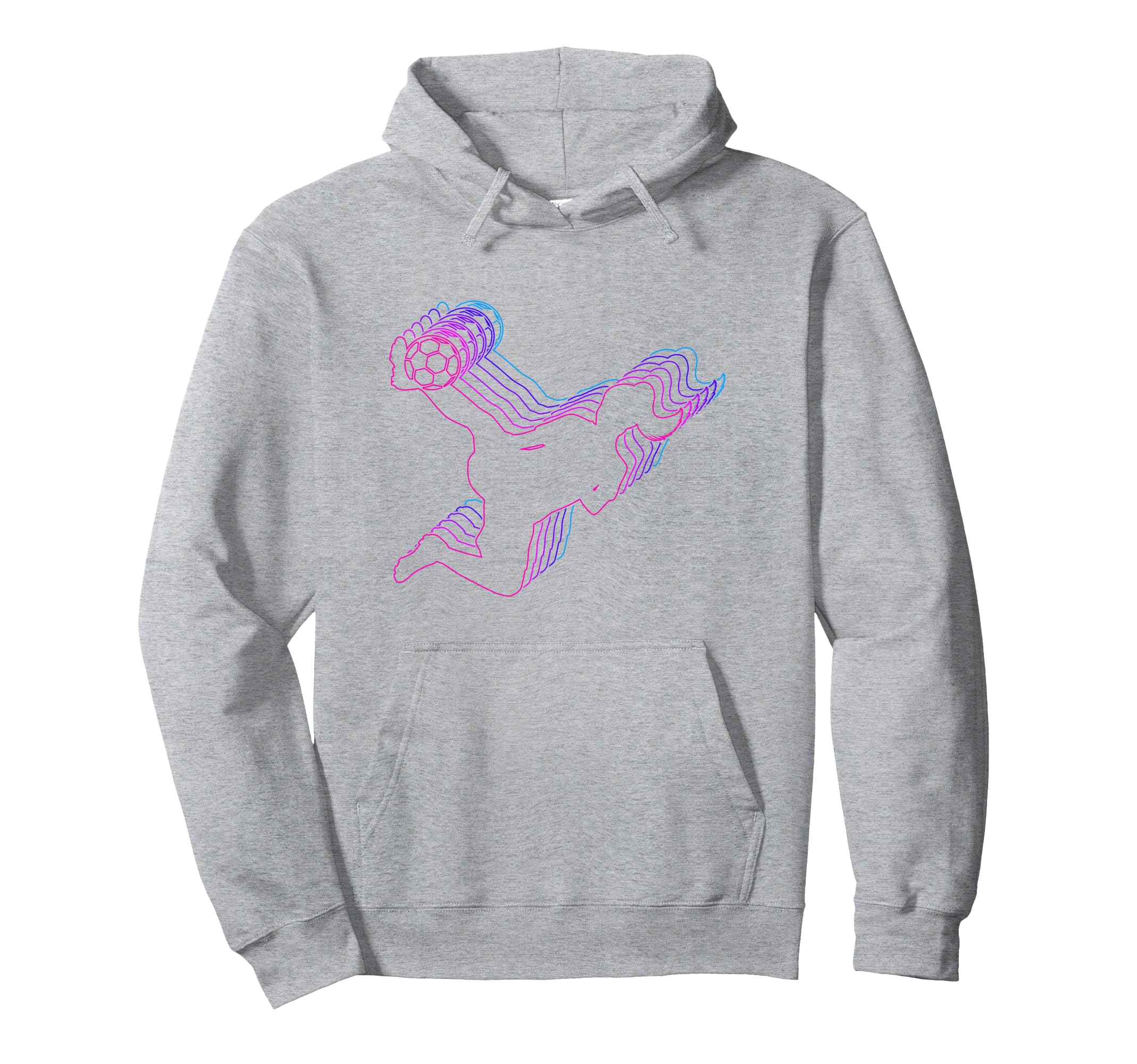 Soccer Athletic Hoodie - Custom Art Print Unisex - T-Shirt, Sweatshirt, Hoodie