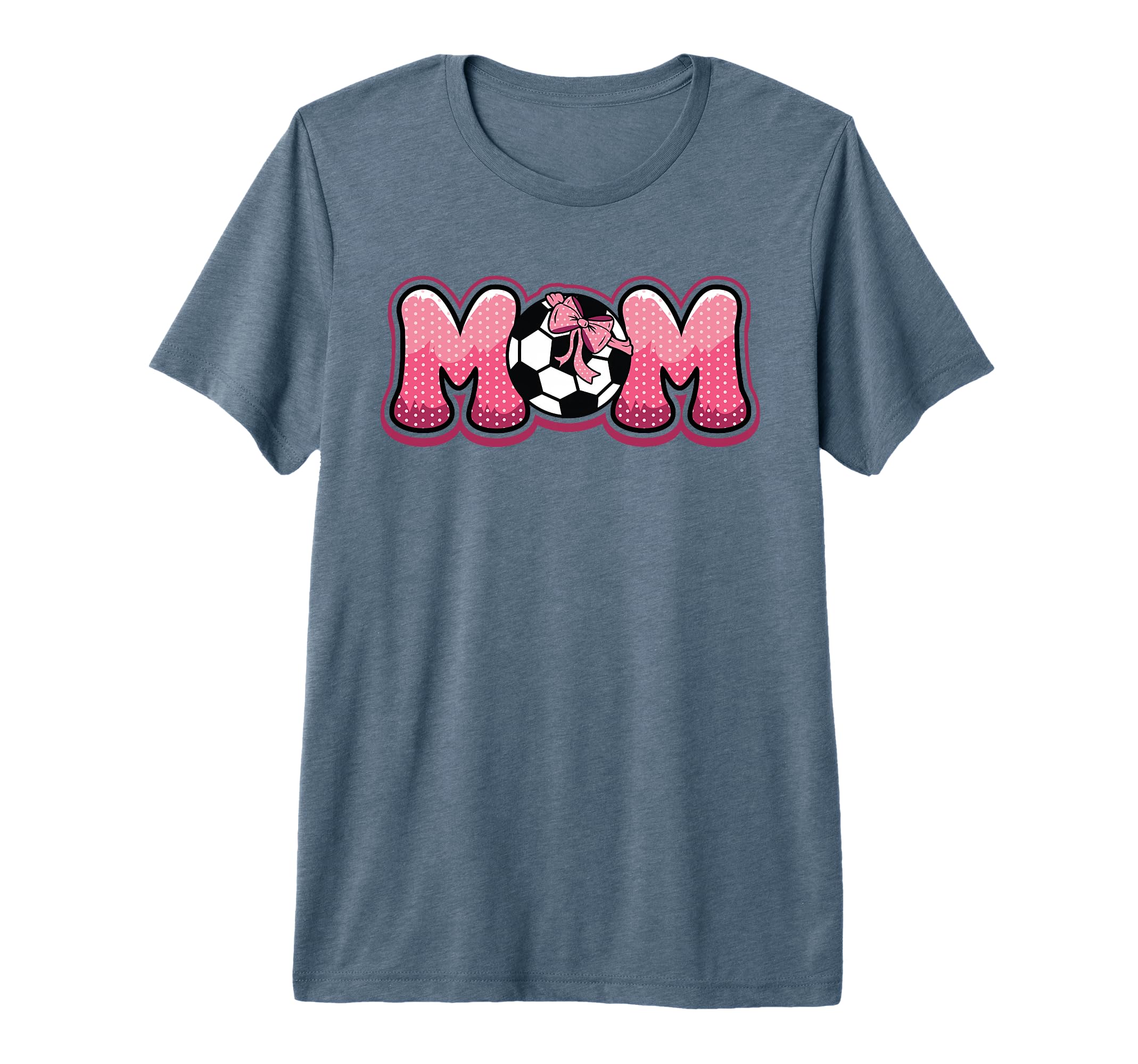 Soccer Mom Coquette Bow Game Day T-Shirt - Fun Novelty Design for Adults - T-Shirt, Sweatshirt, Hoodie