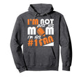 American Football Mother Number 1 Fan Hoodie - Streetwear Style for Adults - T-Shirt, Sweatshirt, Hoodie