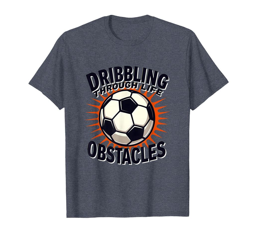 Dribbling Through Life Obstacles T-Shirt - Streetwear Style for Adults - T-Shirt, Sweatshirt, Hoodie