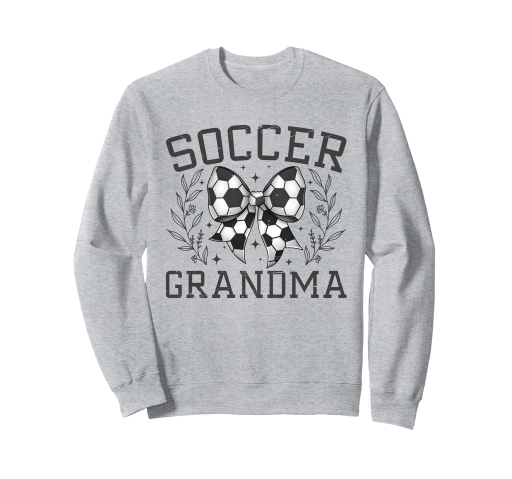 Coquette Bow Soccer Grandma Game Sweatshirt - Novelty Apparel for Adults - T-Shirt, Sweatshirt, Hoodie