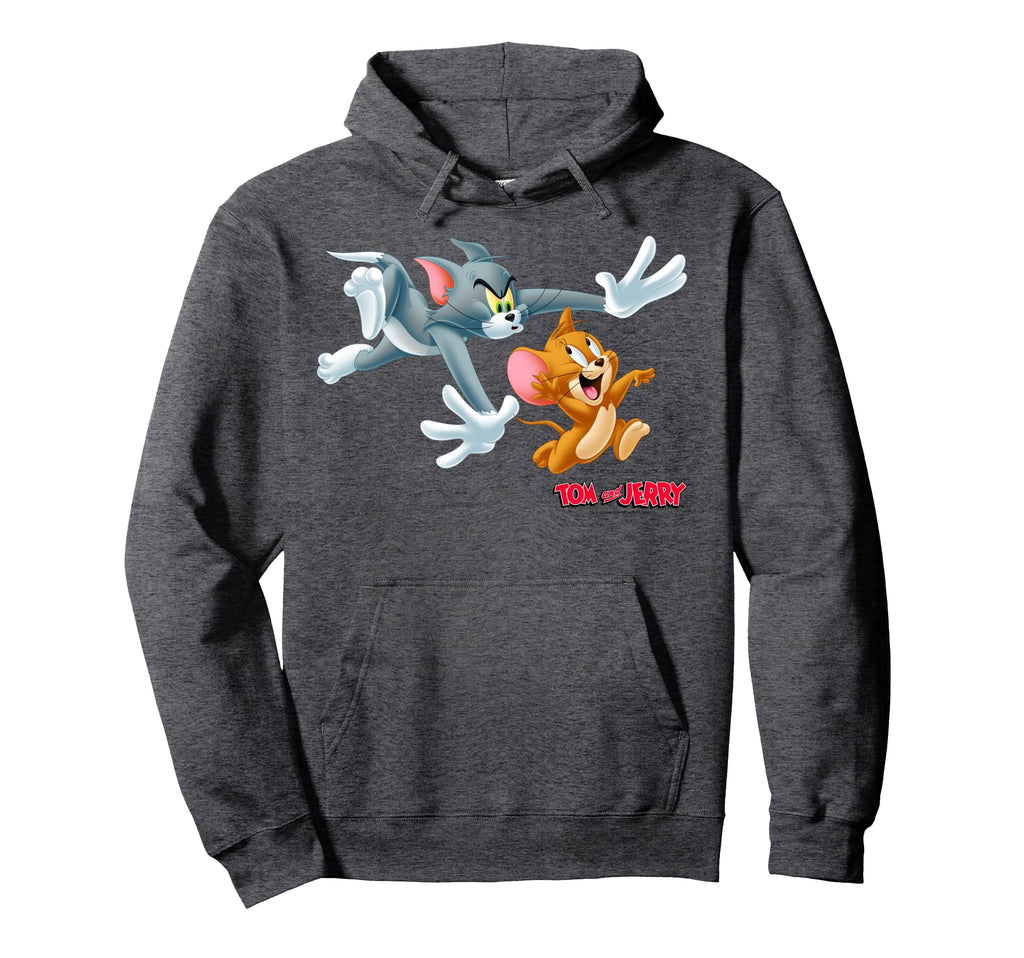 Tom And Jerry Chase Portrait Hoodie - Casual Everyday Wear Unisex - T-Shirt, Sweatshirt, Hoodie