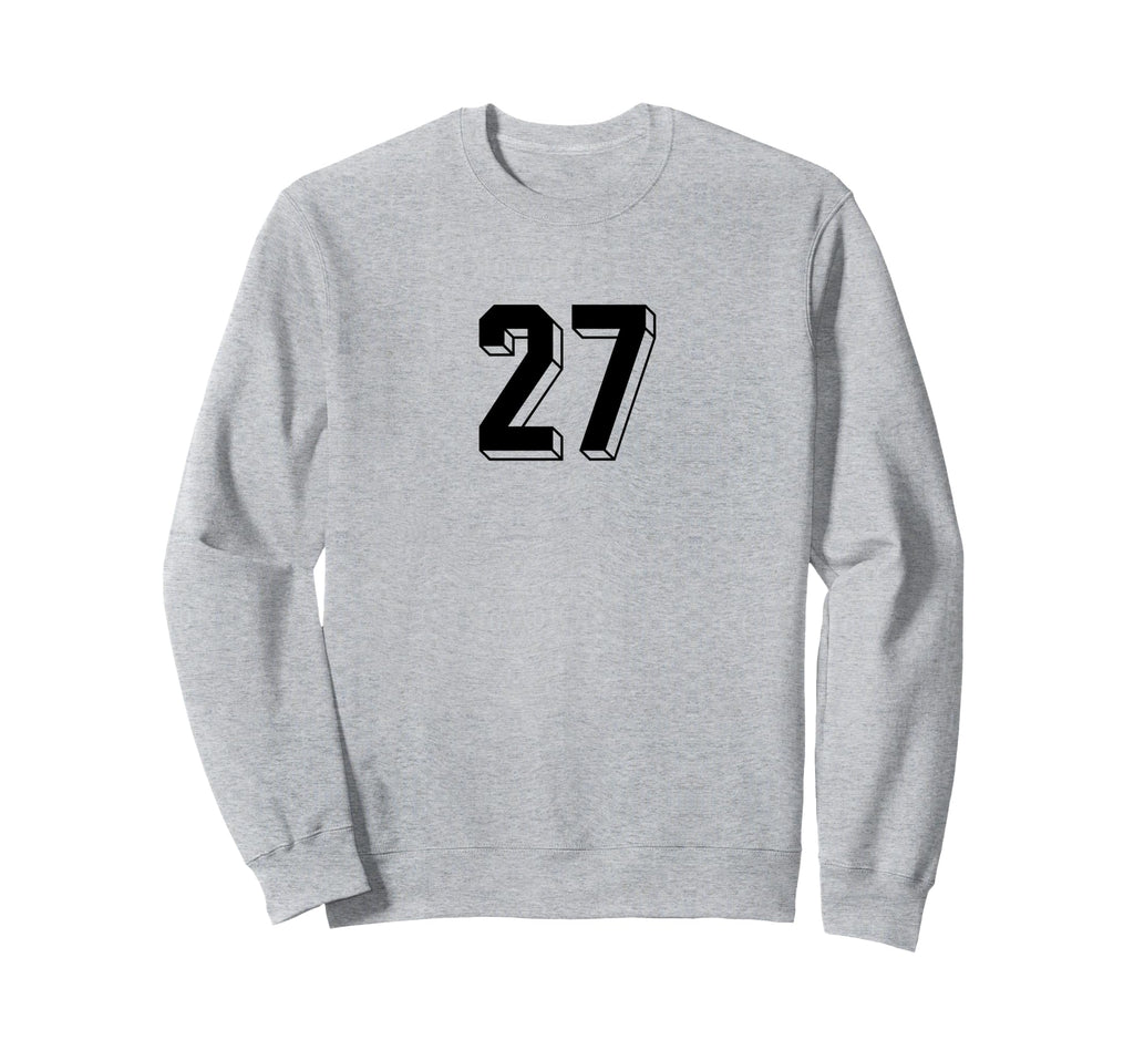 Number 27 80S 90S Soccer Team Sweatshirt - Custom Art Print Men Women - T-Shirt, Sweatshirt, Hoodie