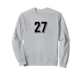 Number 27 80S 90S Soccer Team Sweatshirt - Custom Art Print Men Women - T-Shirt, Sweatshirt, Hoodie