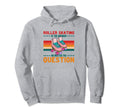 Roller Skating 70S Party Disco Hoodie - Unique Graphic Men Women - T-Shirt, Sweatshirt, Hoodie