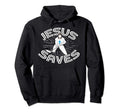 Jesus Saves Funny Faithful Hoodie - Casual Everyday Wear Men Women - T-Shirt, Sweatshirt, Hoodie