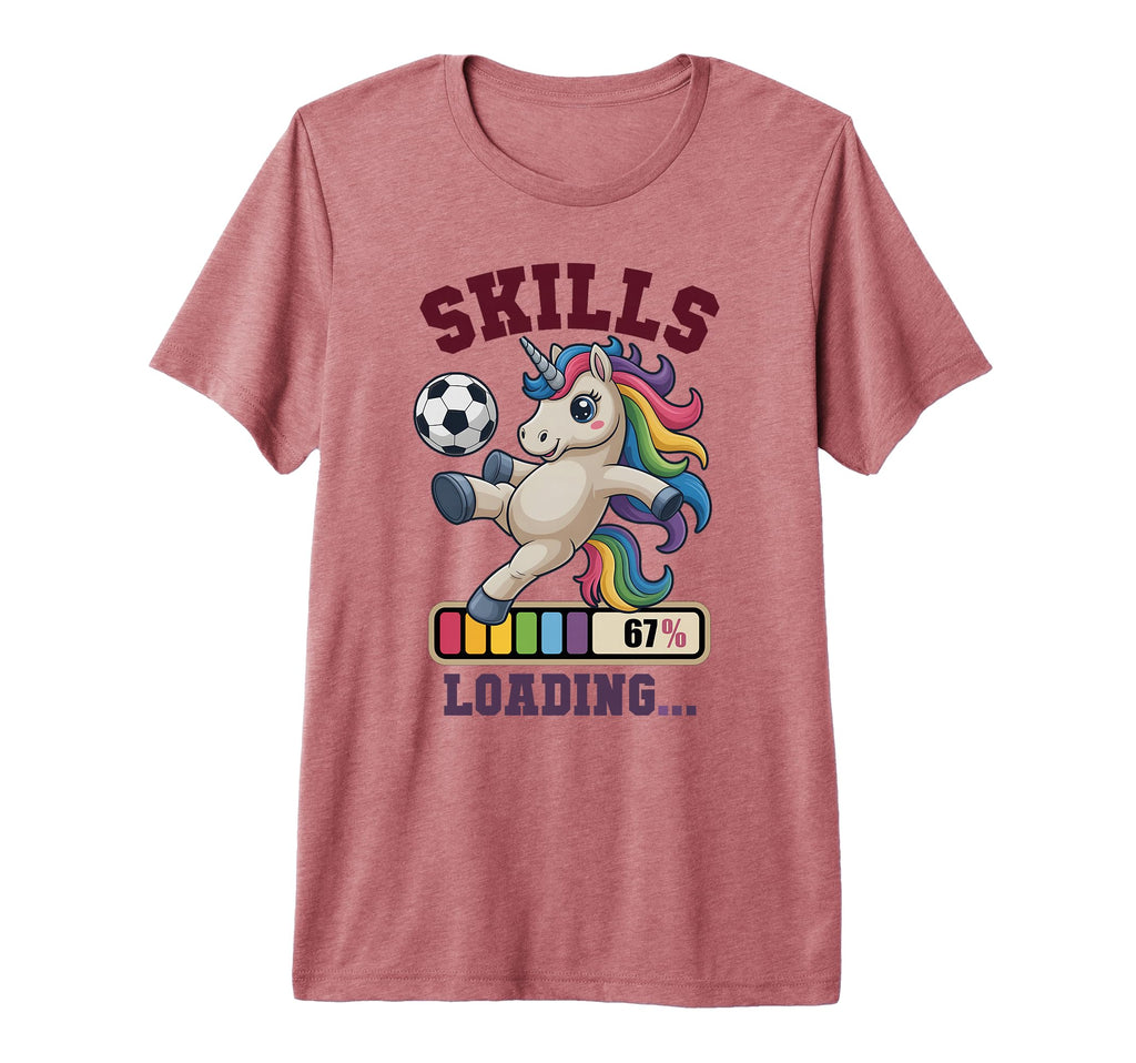 Funny 67 Skills Loading Soccer T-Shirt - Aesthetic Graphic Men Women - T-Shirt, Sweatshirt, Hoodie