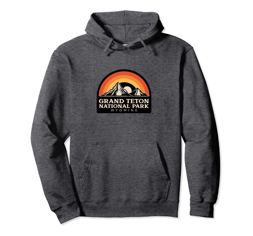 Grand Teton National Park Wyoming Hoodie - Fun Novelty Design Unisex - T-Shirt, Sweatshirt, Hoodie