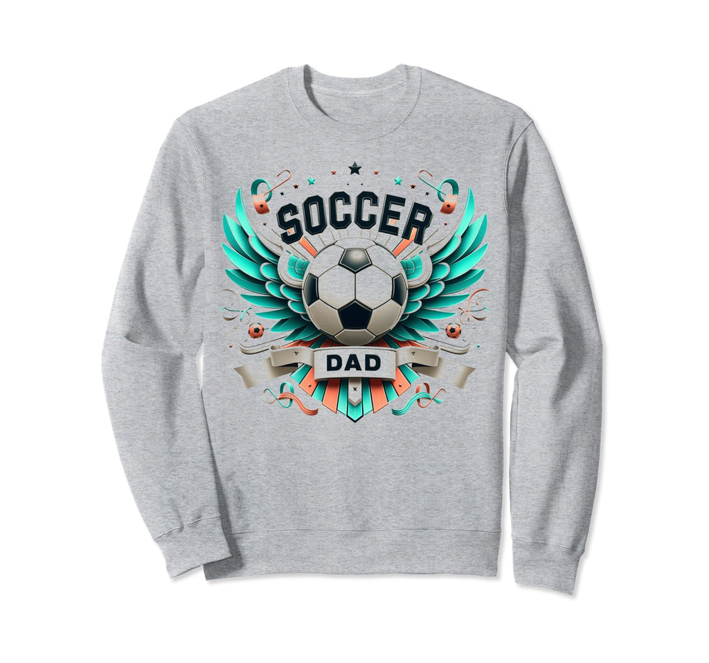Soccer Dad Family Matching Dad Sweatshirt - Minimalist Print Unisex - T-Shirt, Sweatshirt, Hoodie