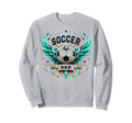 Soccer Dad Family Matching Dad Sweatshirt - Minimalist Print Unisex - T-Shirt, Sweatshirt, Hoodie