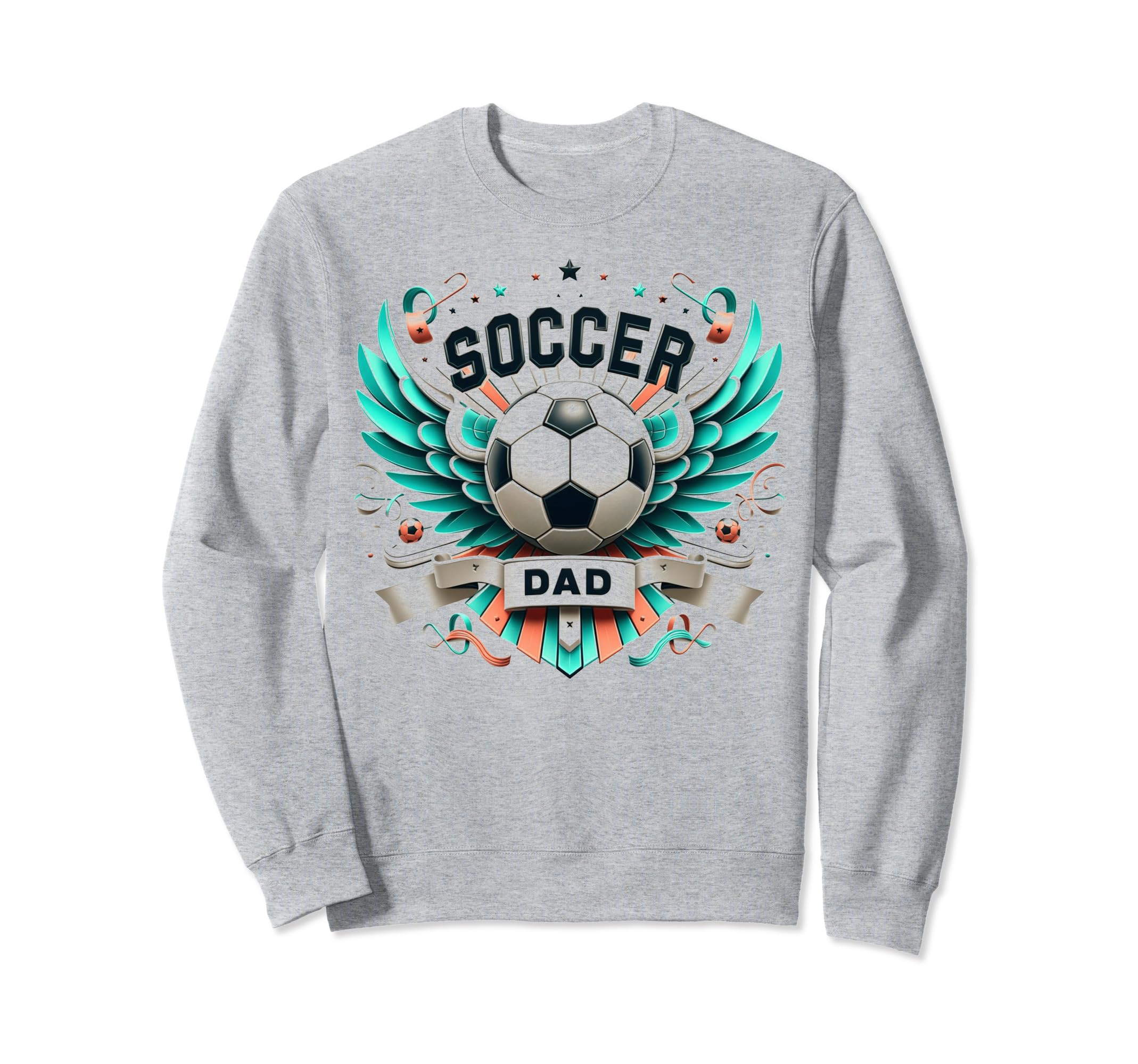 Soccer Dad Family Matching Dad Sweatshirt - Minimalist Print Unisex - T-Shirt, Sweatshirt, Hoodie