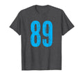 Number 89 Distressed Sport Team T-Shirt - Minimalist Print Men Women - T-Shirt, Sweatshirt, Hoodie