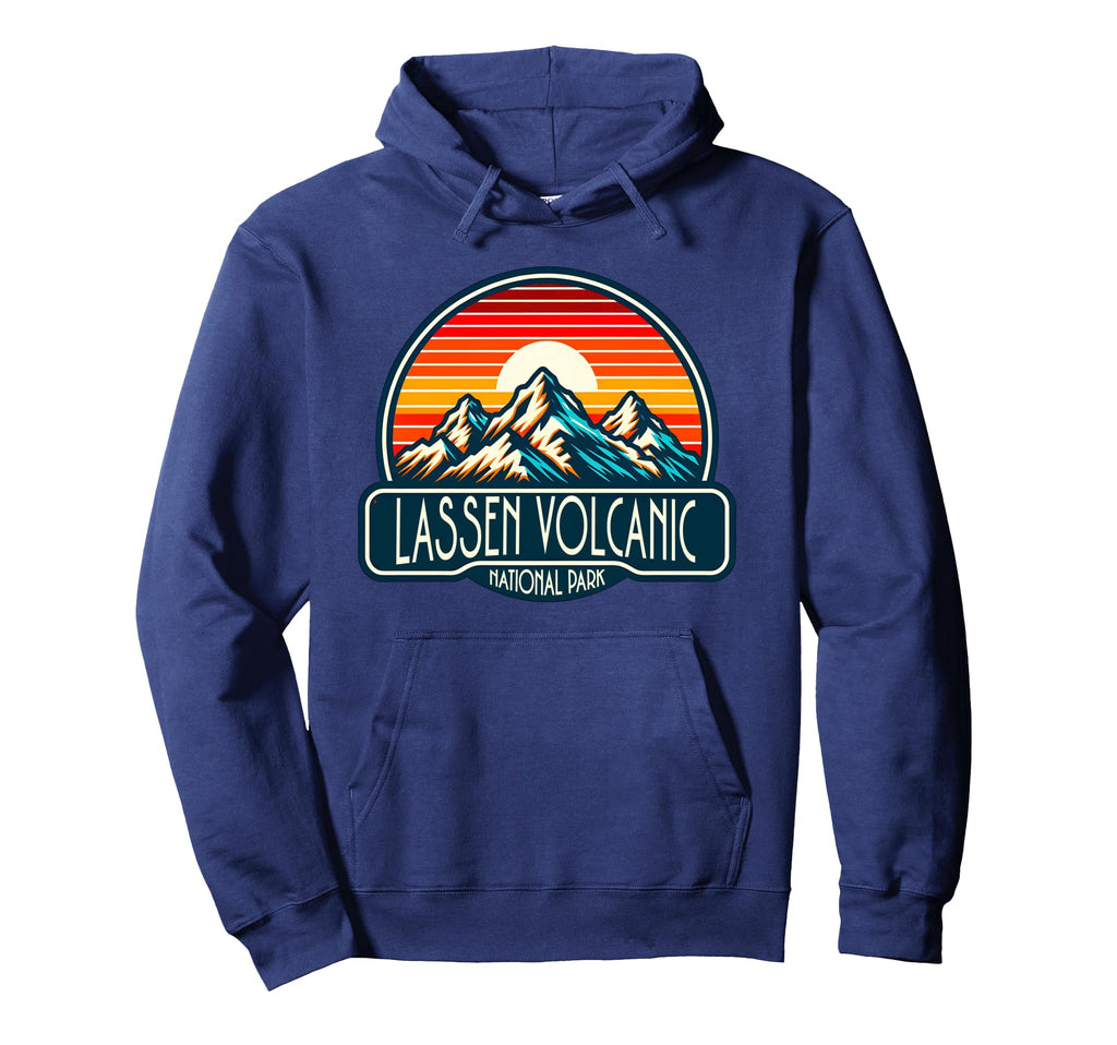 Lassen Volcanic National Park Hoodie - Trendy Graphic for Adults - T-Shirt, Sweatshirt, Hoodie
