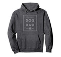 Proud Dog Dad Gift Dog Dad Paw Hoodie - Graphic Print Unisex - T-Shirt, Sweatshirt, Hoodie