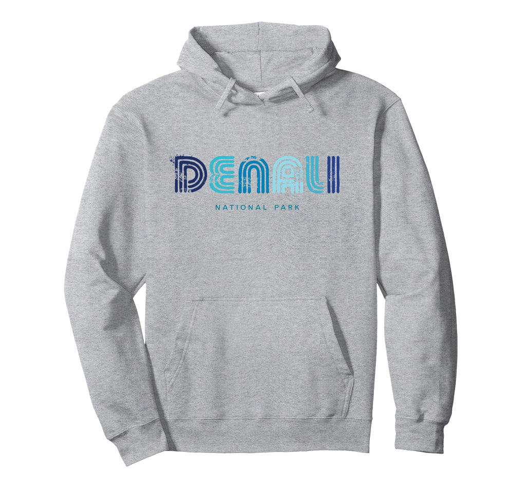 Denali National Park 70S 80S Type Hoodie - Aesthetic Graphic Men Women - T-Shirt, Sweatshirt, Hoodie