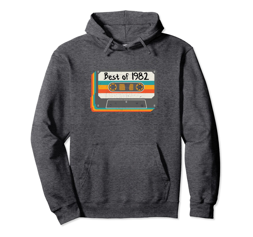 Best 1982 Mixtape Cassette Tape 40Th Hoodie - Minimalist Print Unisex - T-Shirt, Sweatshirt, Hoodie