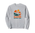 Glacier National Park Montana Sweatshirt - Aesthetic Graphic Men Women - T-Shirt, Sweatshirt, Hoodie