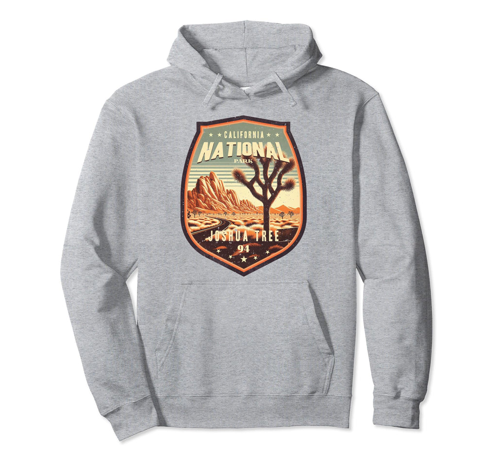Joshua Tree 94 National Park Badge Hoodie - Minimalist Print Unisex - T-Shirt, Sweatshirt, Hoodie