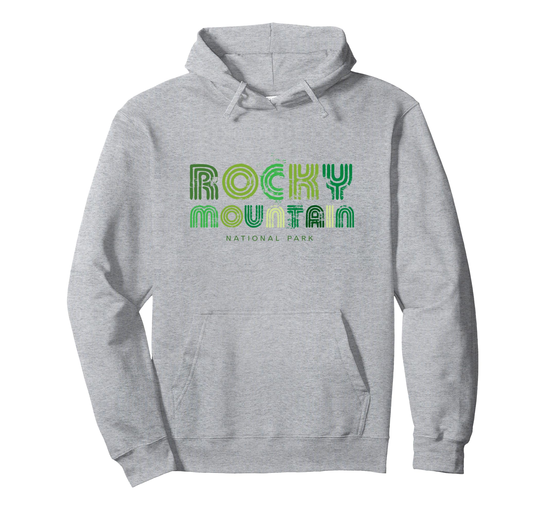 Rocky Mountain National Park 70S Hoodie - Casual Everyday Wear for Adults - T-Shirt, Sweatshirt, Hoodie