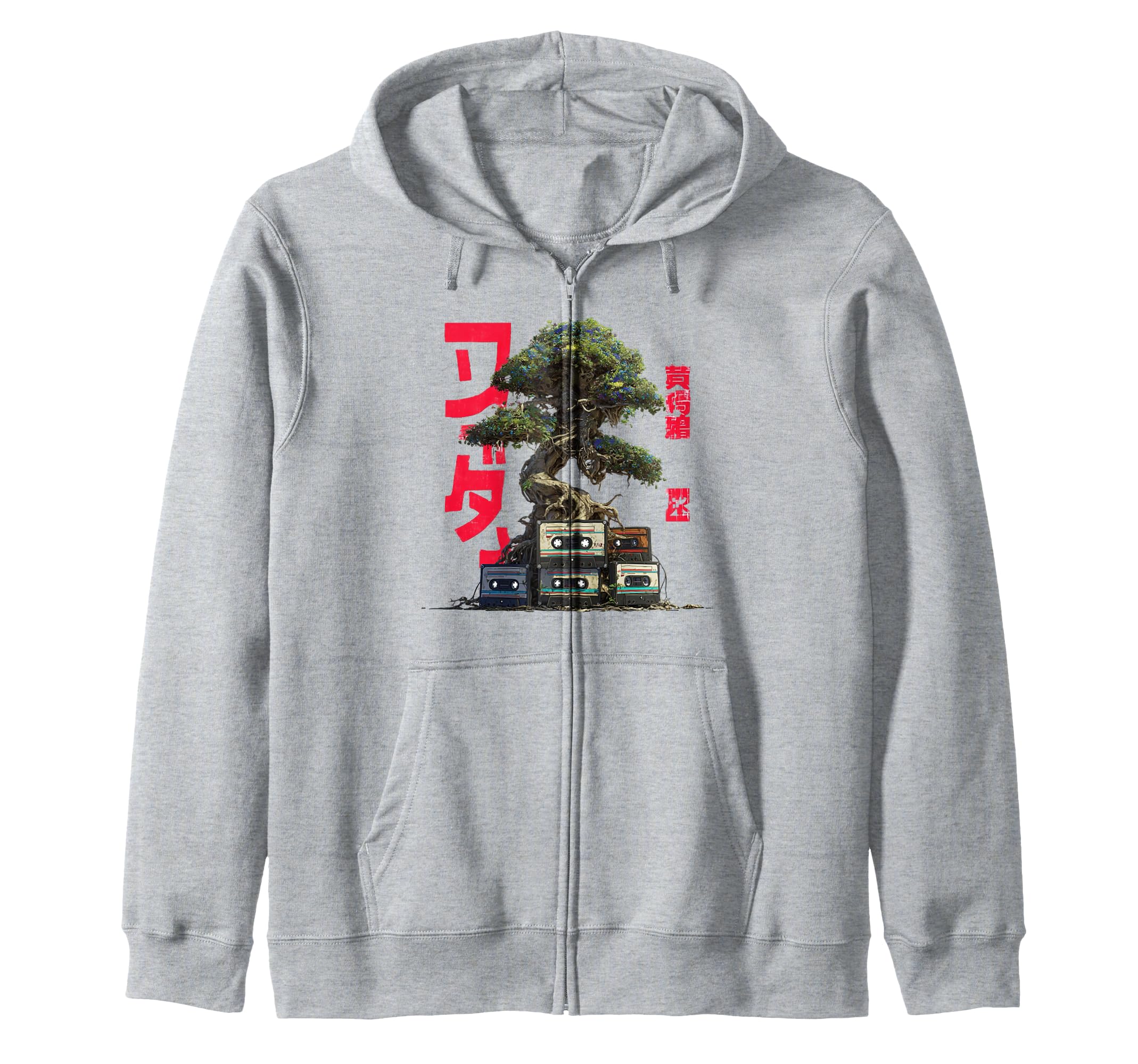 Bonsai Cassette Tape Mixtapes Art T-Shirt - Aesthetic Graphic for Adults - T-Shirt, Sweatshirt, Hoodie