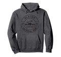 Glacier National Park Montana Bison Hoodie - Fun Novelty Design for Adults - T-Shirt, Sweatshirt, Hoodie