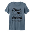 2027 Senior Soccer Nephew Proud T-Shirt - Custom Art Print Men Women - T-Shirt, Sweatshirt, Hoodie