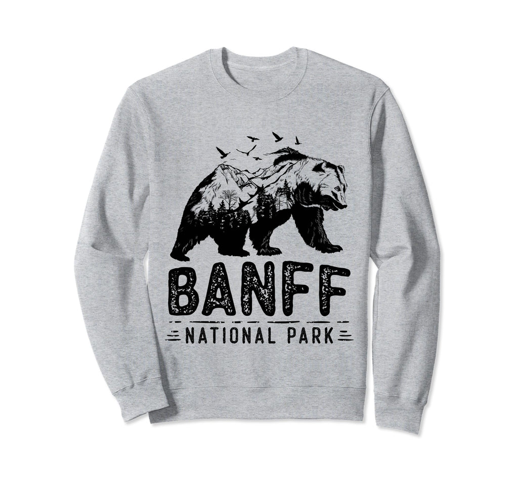 Banff National Park Alberta Lake Sweatshirt - Fun Novelty Design Men Women - T-Shirt, Sweatshirt, Hoodie