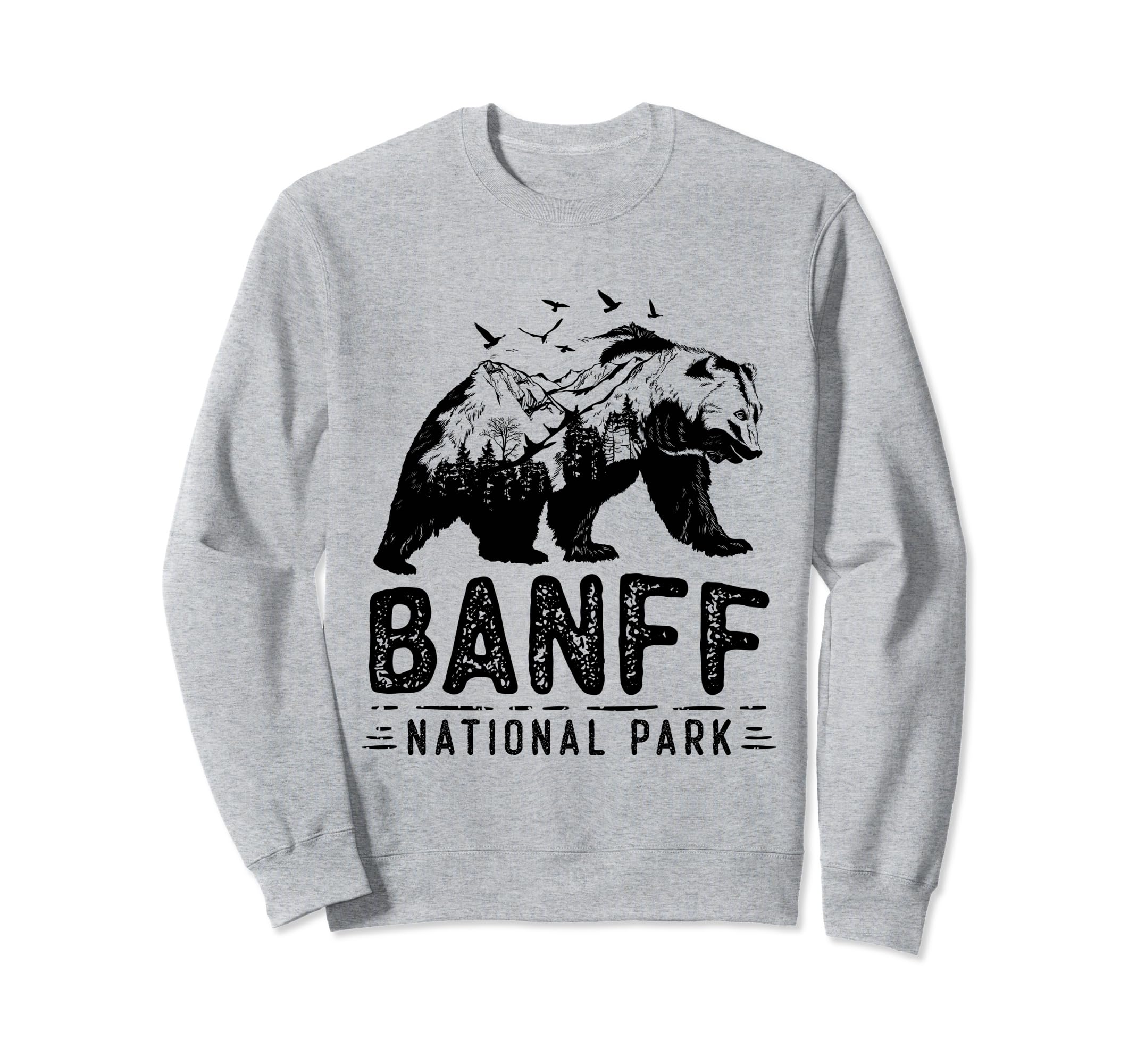 Banff National Park Alberta Lake Sweatshirt - Fun Novelty Design Men Women - T-Shirt, Sweatshirt, Hoodie