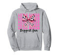 Little Sister Biggest Fan Soccer Sister Hoodie - Aesthetic Graphic Unisex - T-Shirt, Sweatshirt, Hoodie