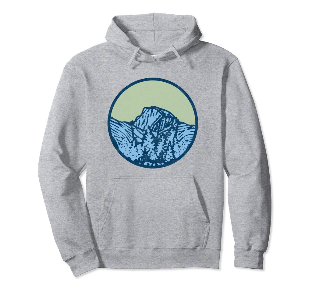Yosemite National Park Half Dome Simple Hoodie - Novelty Apparel Men Women - T-Shirt, Sweatshirt, Hoodie