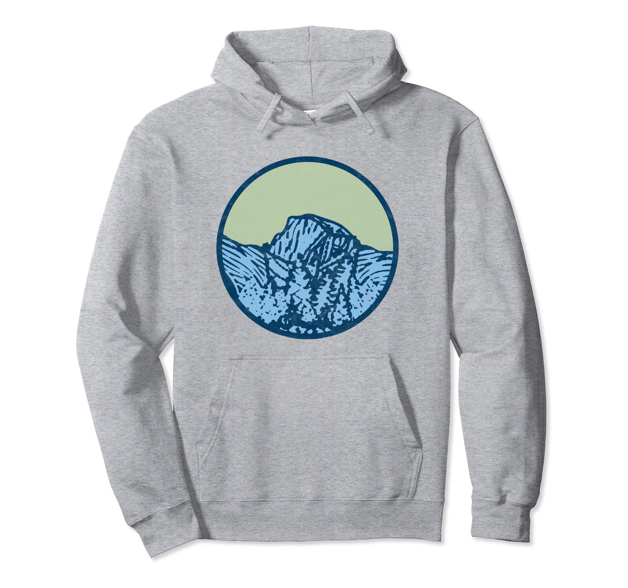 Yosemite National Park Half Dome Simple Hoodie - Novelty Apparel Men Women - T-Shirt, Sweatshirt, Hoodie